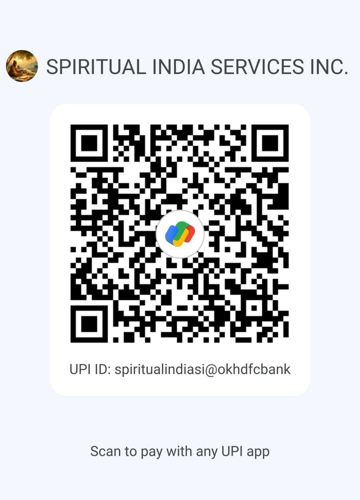 UPI QR Code for Shree Shyama Gau Sewa Dham Nagpur - Donate to feed Gau Mata